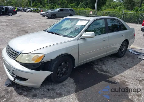 2003 Toyota Avalon Xls from USA, damaged, VIN 4T1BF28B33U313514